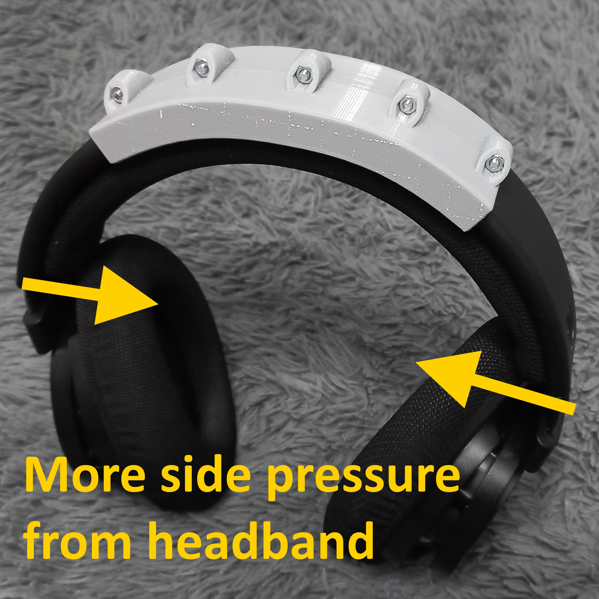Fix headband cho Phillips SHP9500, giúp ôm sát tai hơn