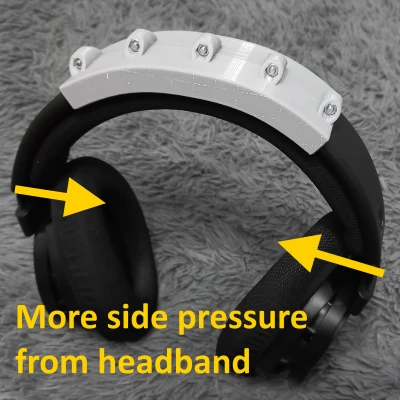Fix headband cho Phillips SHP9500, giúp ôm sát tai hơn