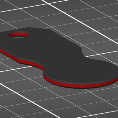 Chip Xe Đẩy Gắn Móc Khoá / Abziehbarer Einkaufswagenchip-Schlüsselanhänger