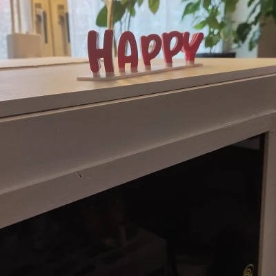 Biến đổi văn bản Chữ Chúc mừng năm mới