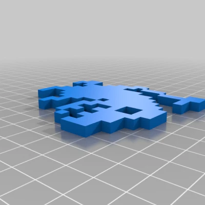 Nam Châm Tủ Lạnh "Wizard of Wor" (C64 / 8-bit)