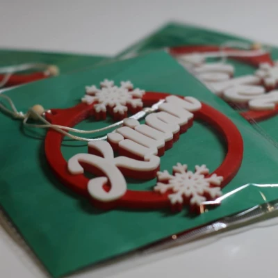 Trái Châu Giáng Sinh 3D Độc Đáo - Trang Trí Cây Thông Theo Phong Cách Riêng