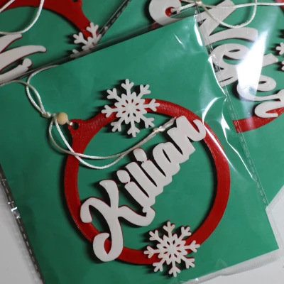 Trái Châu Giáng Sinh 3D Độc Đáo - Trang Trí Cây Thông Theo Phong Cách Riêng