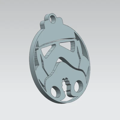 STAR WARS - Tàu Con Thoi và Stormtropper Trang Trí Giáng Sinh