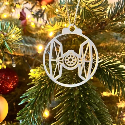 STAR WARS - Tàu Con Thoi và Stormtropper Trang Trí Giáng Sinh