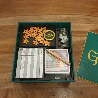 Khay Insert "Fields of Green"