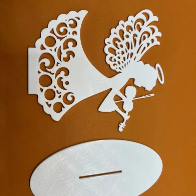 Thiên Thần Giáng Sinh Cầm Vĩ Cầm (Weihnachtsengel mit Geige)