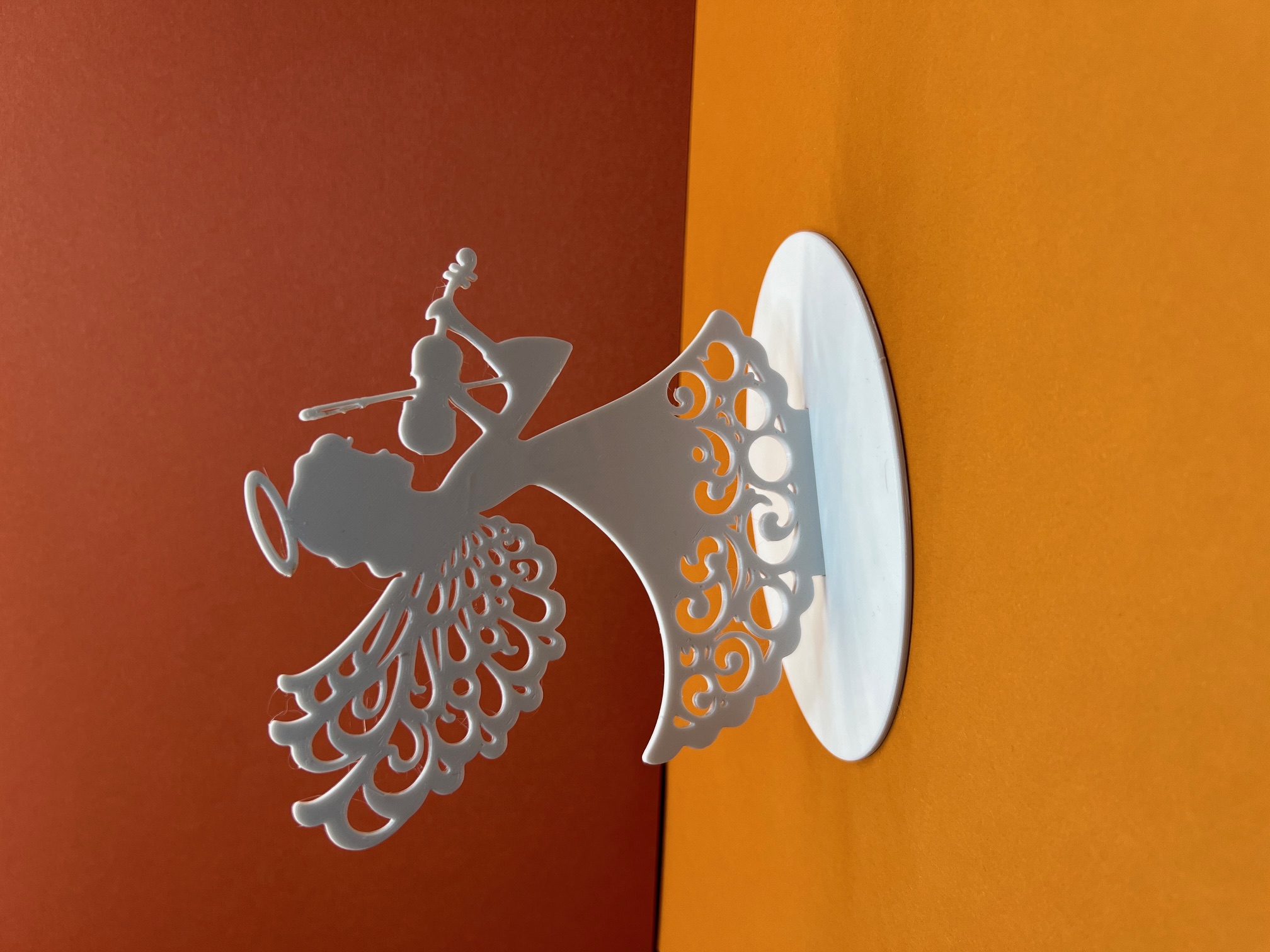 Thiên Thần Giáng Sinh Cầm Vĩ Cầm (Weihnachtsengel mit Geige)