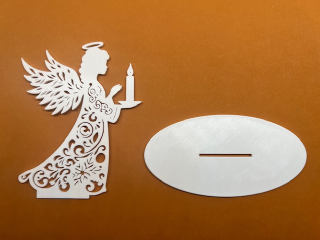 Thiên Thần Giáng Sinh Có Nến