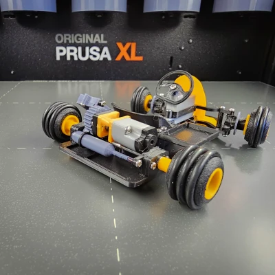 Mô hình Tỷ lệ Động cơ N20 Có Hộp số và Trục Xoay