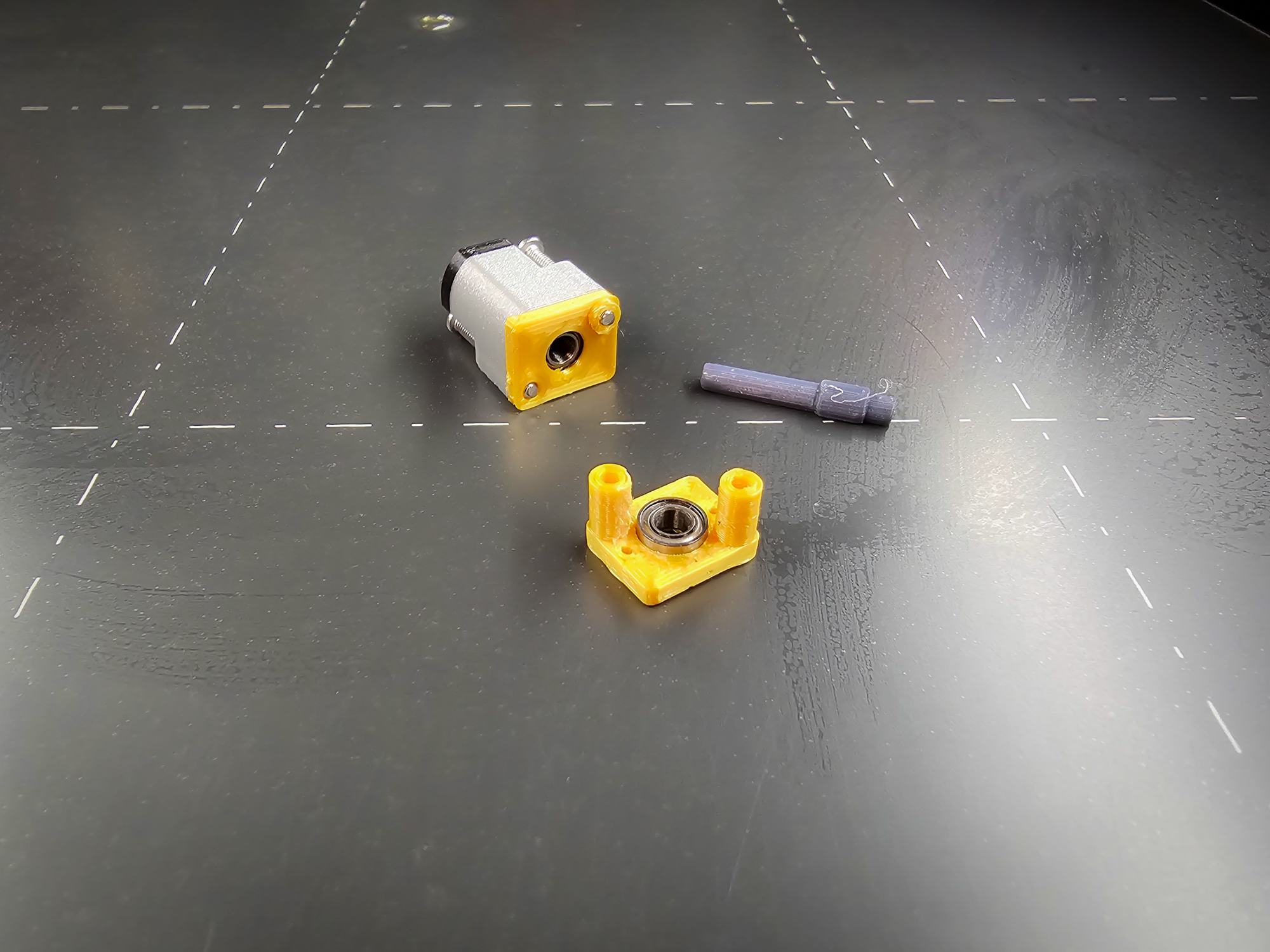 Mô hình Tỷ lệ Động cơ N20 Có Hộp số và Trục Xoay