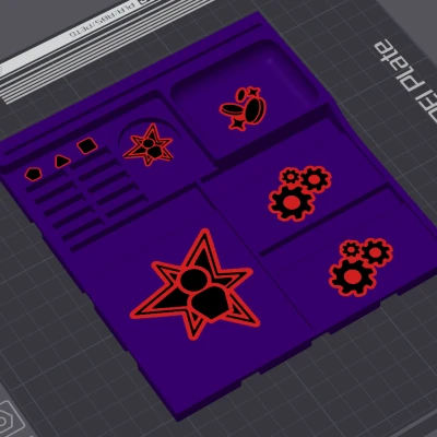 Khay Thủ Lĩnh Cyberpunk RED-Combat Zone