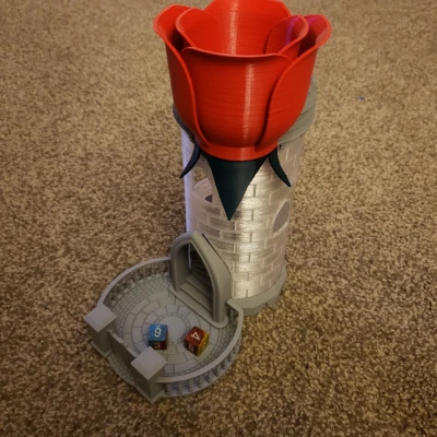 Thêm một Tháp Đổ Xúc Xắc Có Chóp Hoa Hồng