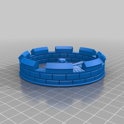 Thêm một tháp xúc xắc (ống acrylic và tượng cthulhu)