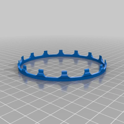 Thêm một tháp xúc xắc (ống acrylic và tượng cthulhu)