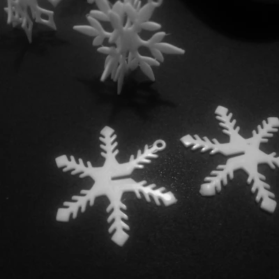 Móc Trang Trí Bông Tuyết Giáng Sinh Có Khớp Nối