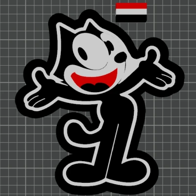 Hộp Đèn Felix The Cat