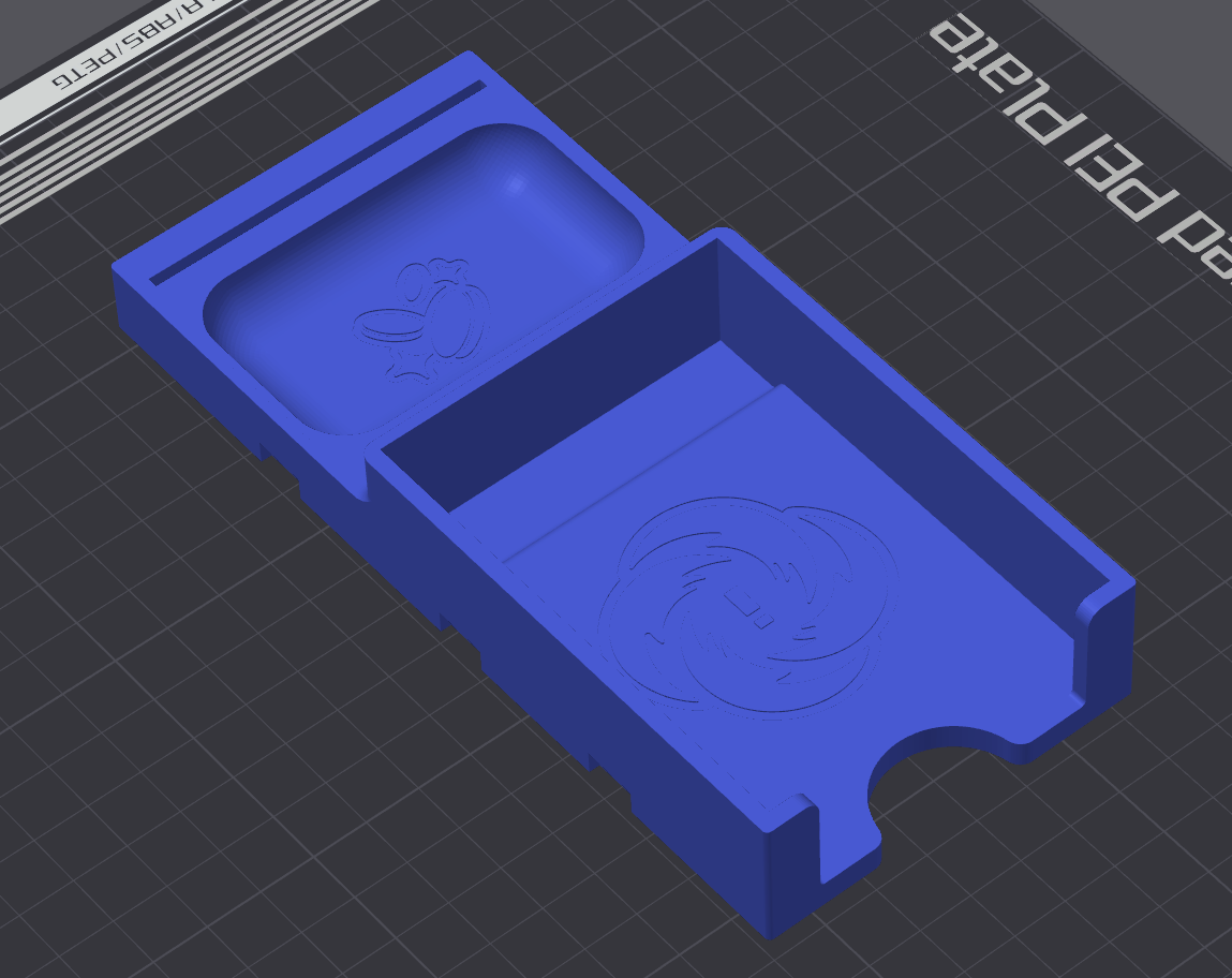 Khay Đựng Bài Cyberpunk RED-Combat Zone (Một Màu)