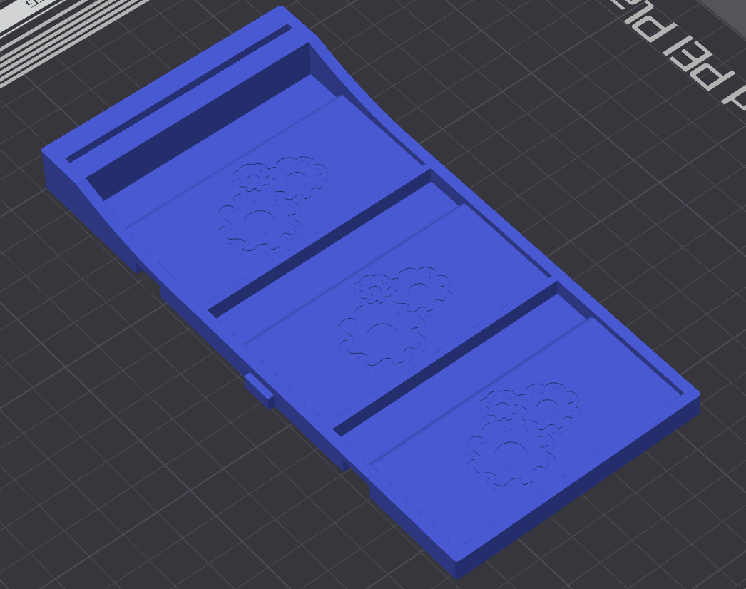 Khay Đựng Bài Cyberpunk RED-Combat Zone (Một Màu)