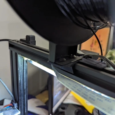 Cảm biến Filament, Giá đỡ Cuộn dây và Giá đỡ Máy ảnh "Trifecta"