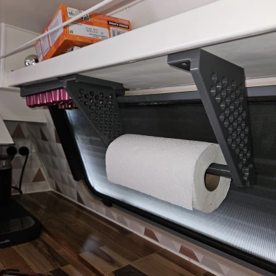 Giá Treo Khăn Giấy Dưới Tủ