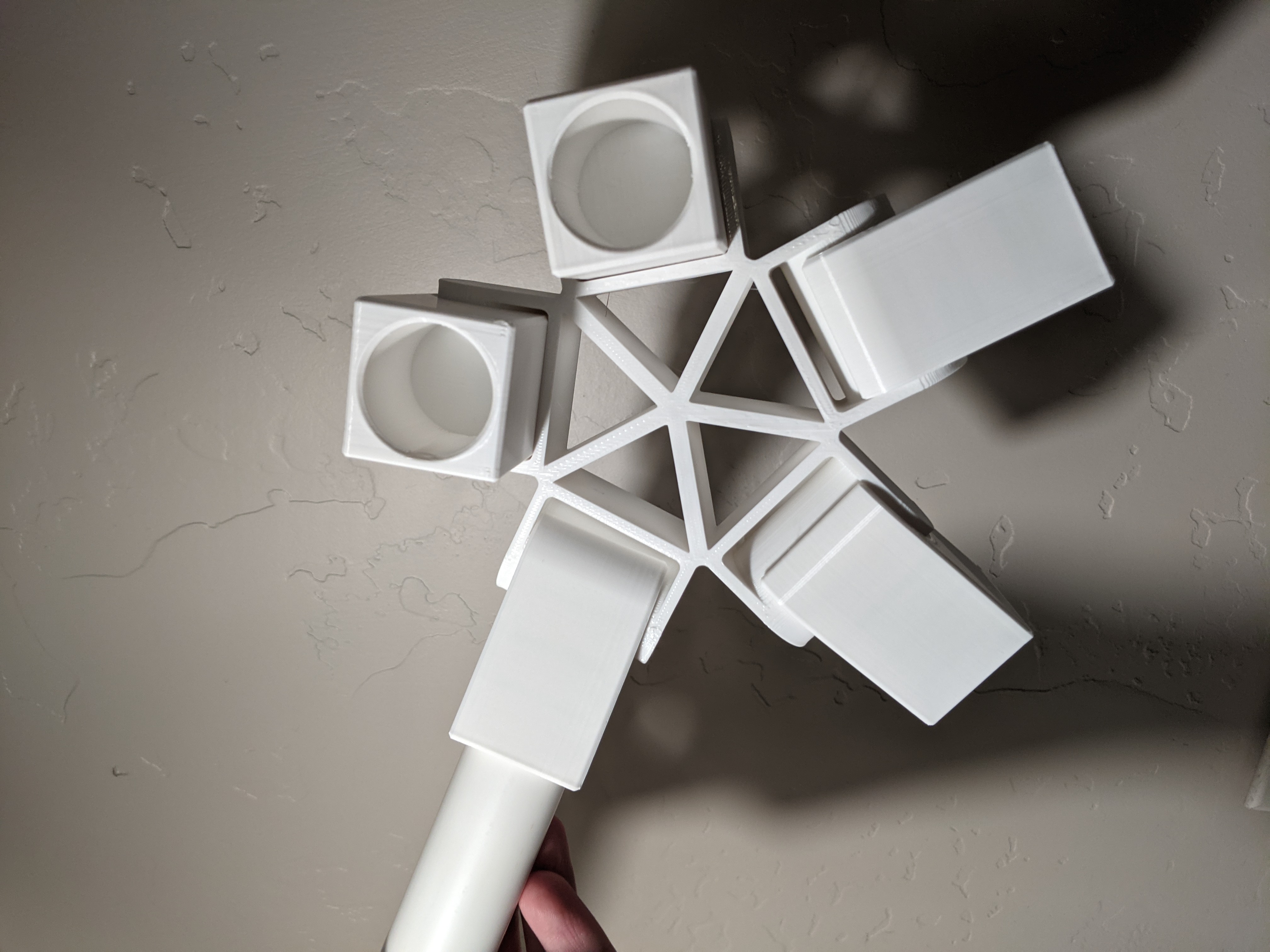 Nhà Kính Trắc Địa - Khớp Nối PVC Linh Hoạt