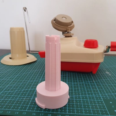 Trục Quay Nhỏ Hơn (20mm) Cho Máy Cuộn Sợi