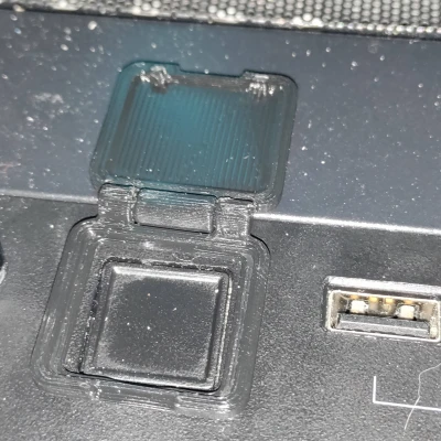 Nắp Chặn Nguồn Chống Mèo Cho Fractal Design (Nút Vuông)