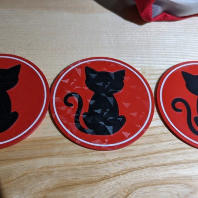 Đế Lót Ly Hình Con Mèo