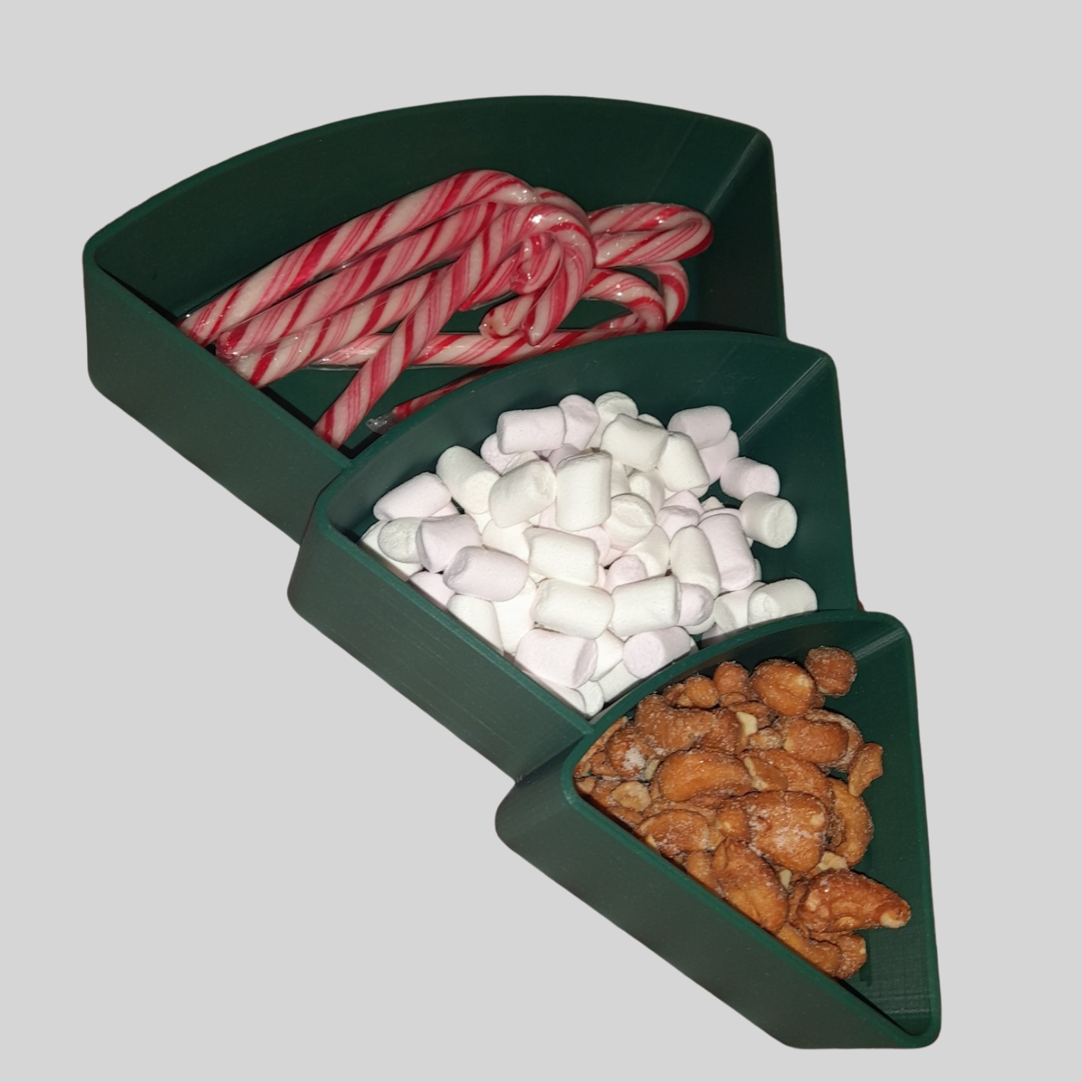 Tô Đựng Snack Hình Cây Thông Noel