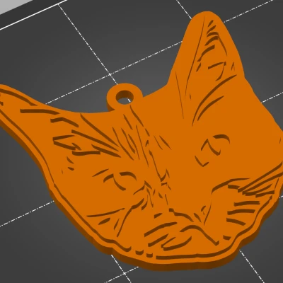 Móc khóa Mèo Trang Trí