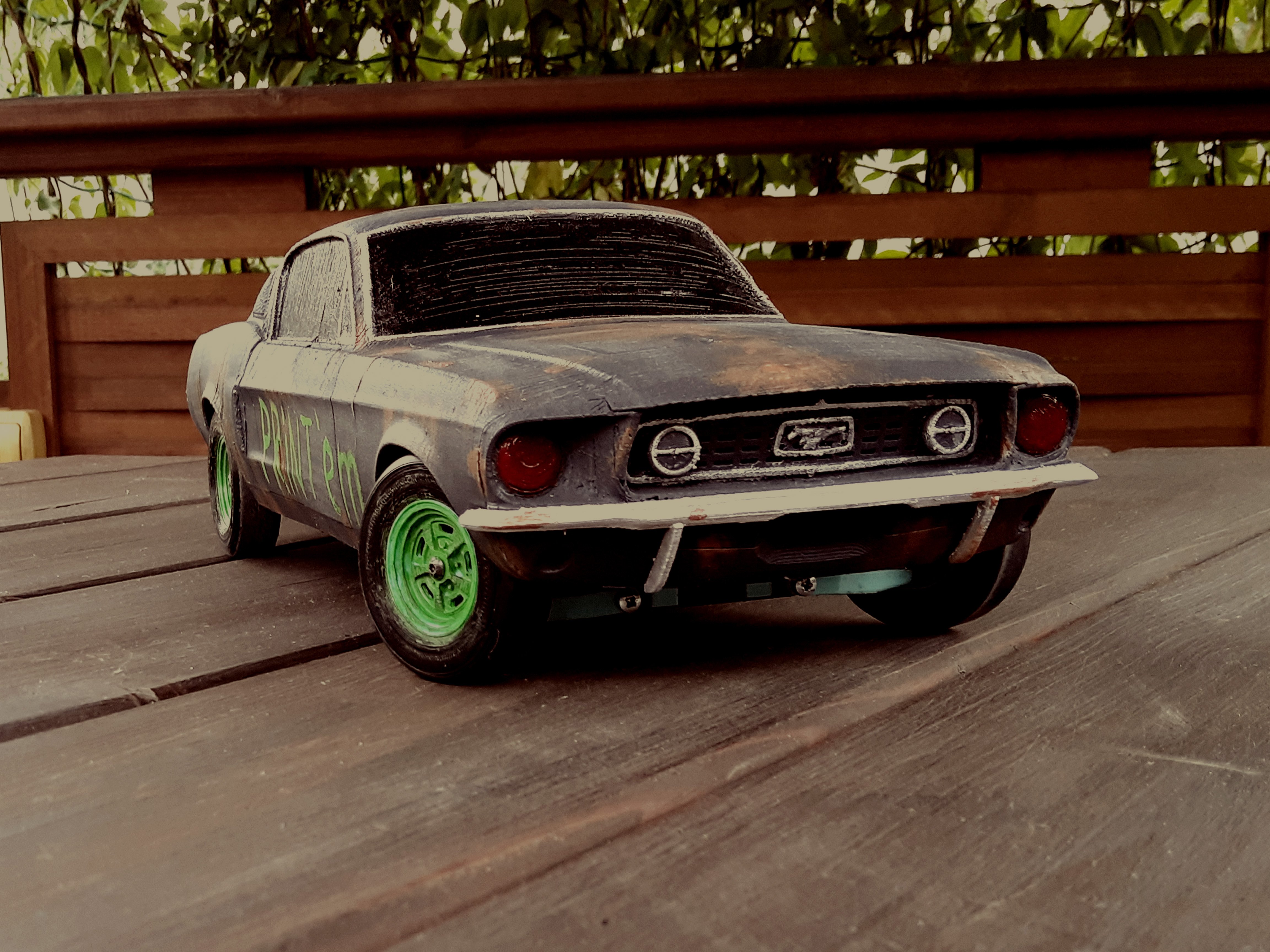 RC Car - Khung sườn RC Muscle Car (Chassis)