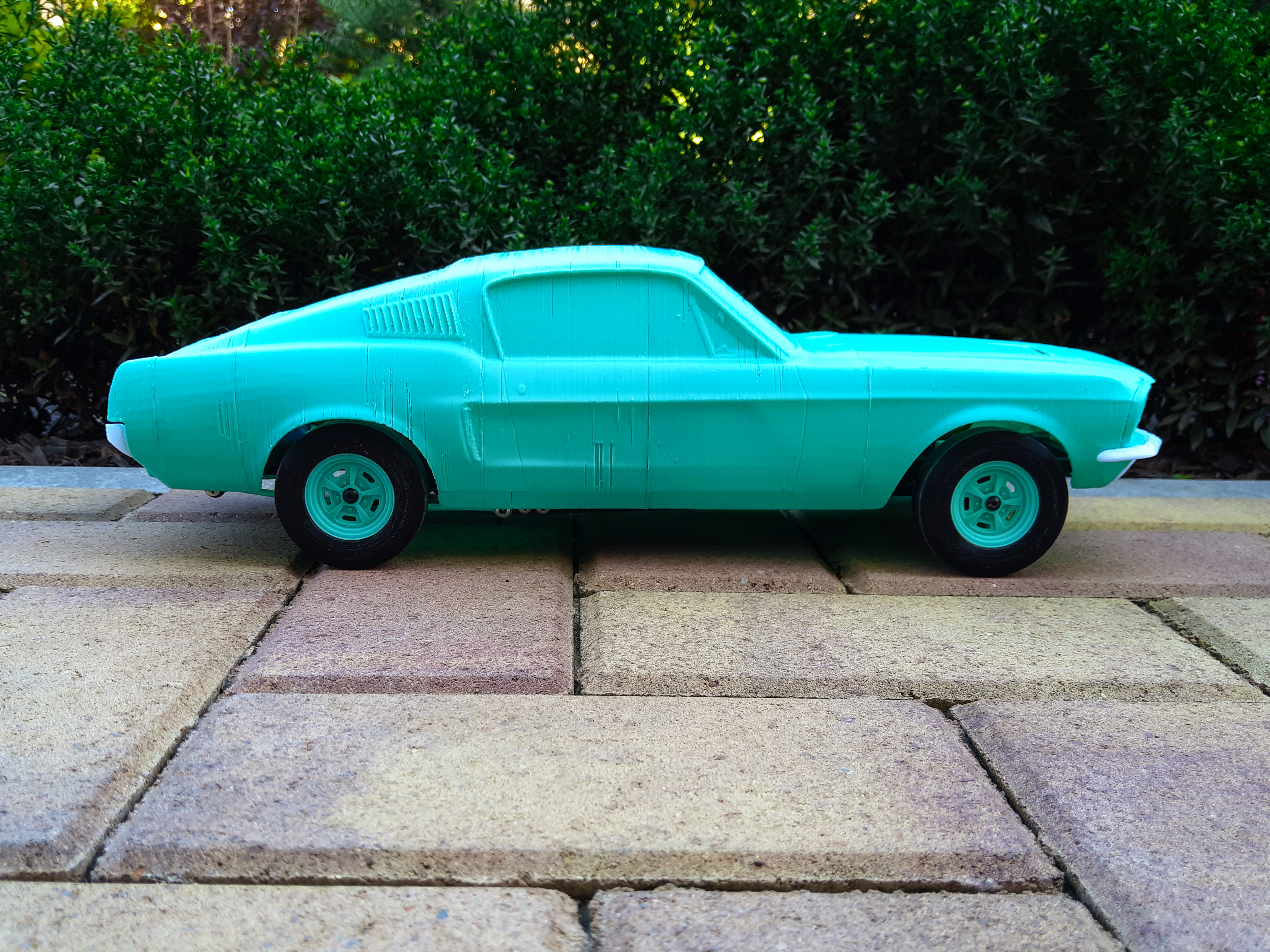 RC Car - Khung sườn RC Muscle Car (Chassis)