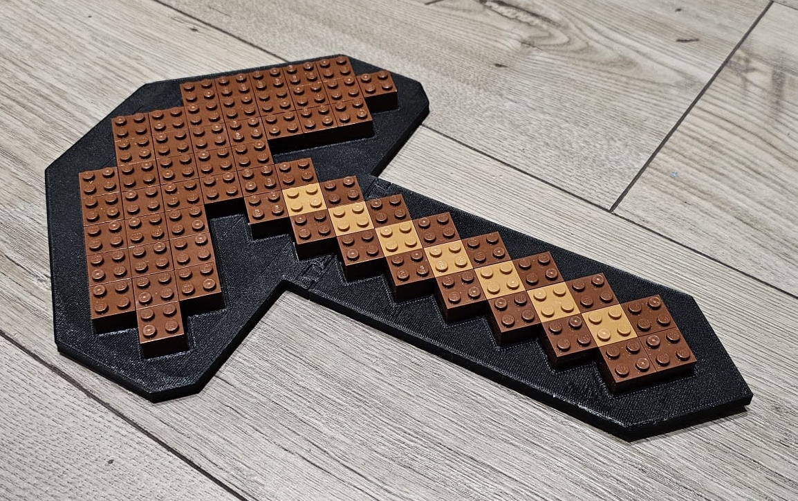 Mẫu LEGO Minecraft Cuốc Chim