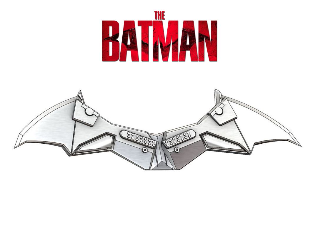 Bộ Batarang và Logo The Batman (R.Pattinson) - Hàng độc!