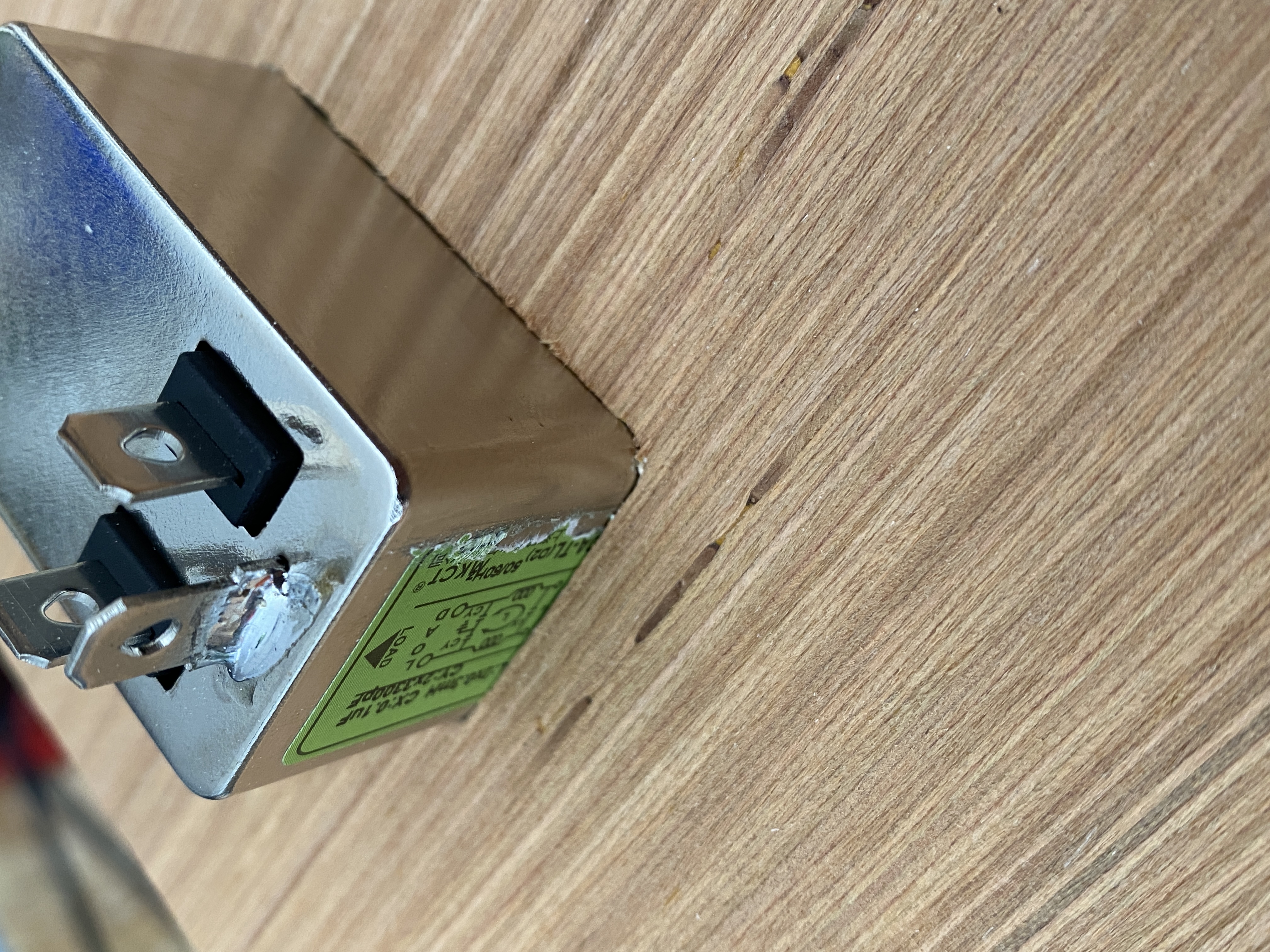 Khuôn phay cho công tắc nguồn / bộ lọc nguồn - Máy Pin ảo (VPin) 45x45mm