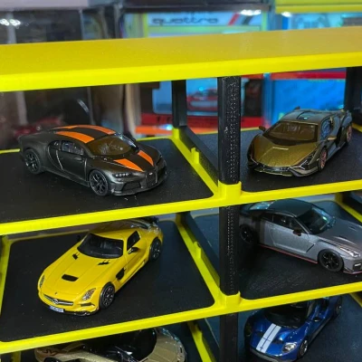 Giá đỡ trưng bày xe hơi đơn giản cho Hot Wheels & Xe 1/64
