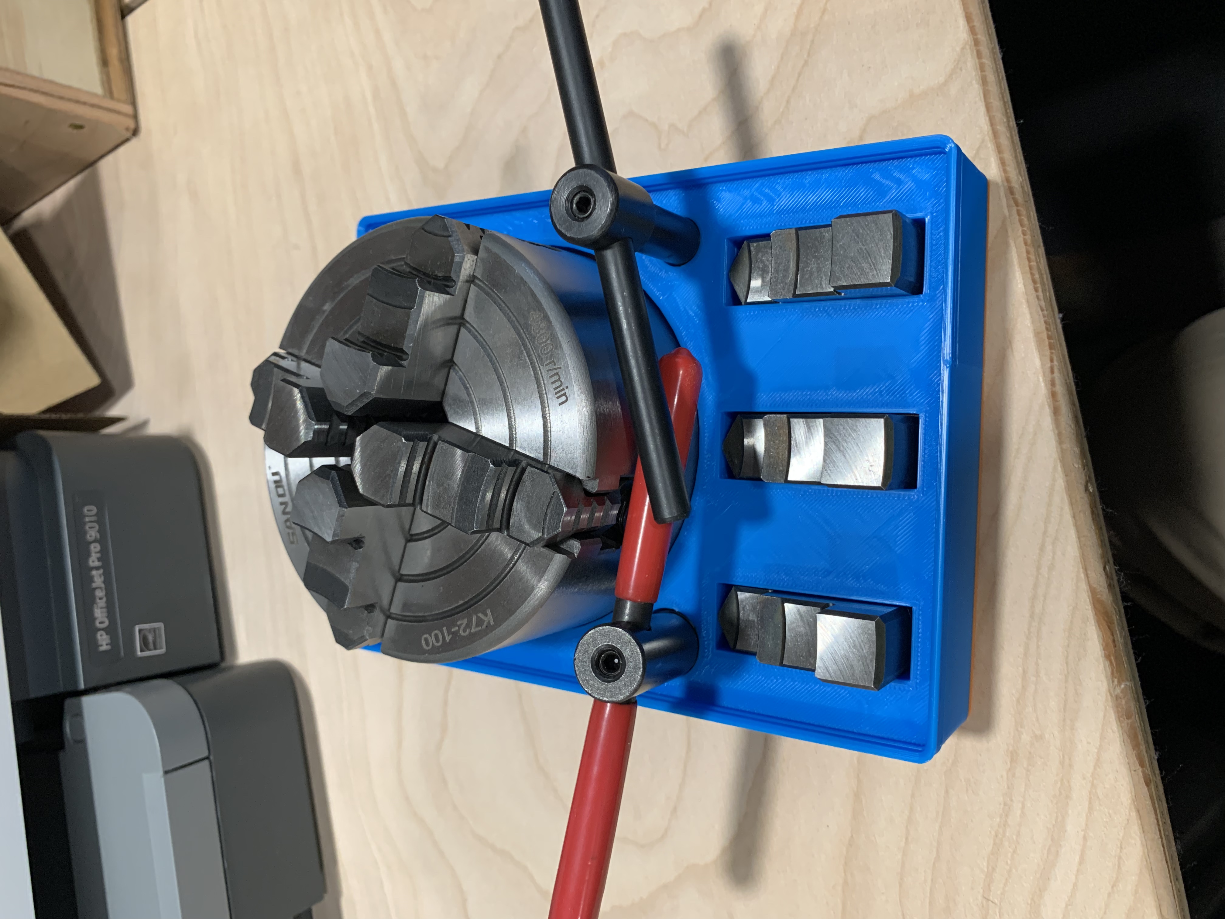 Kệ Giữ Mâm Cặp Tiện Gridfinity 4"