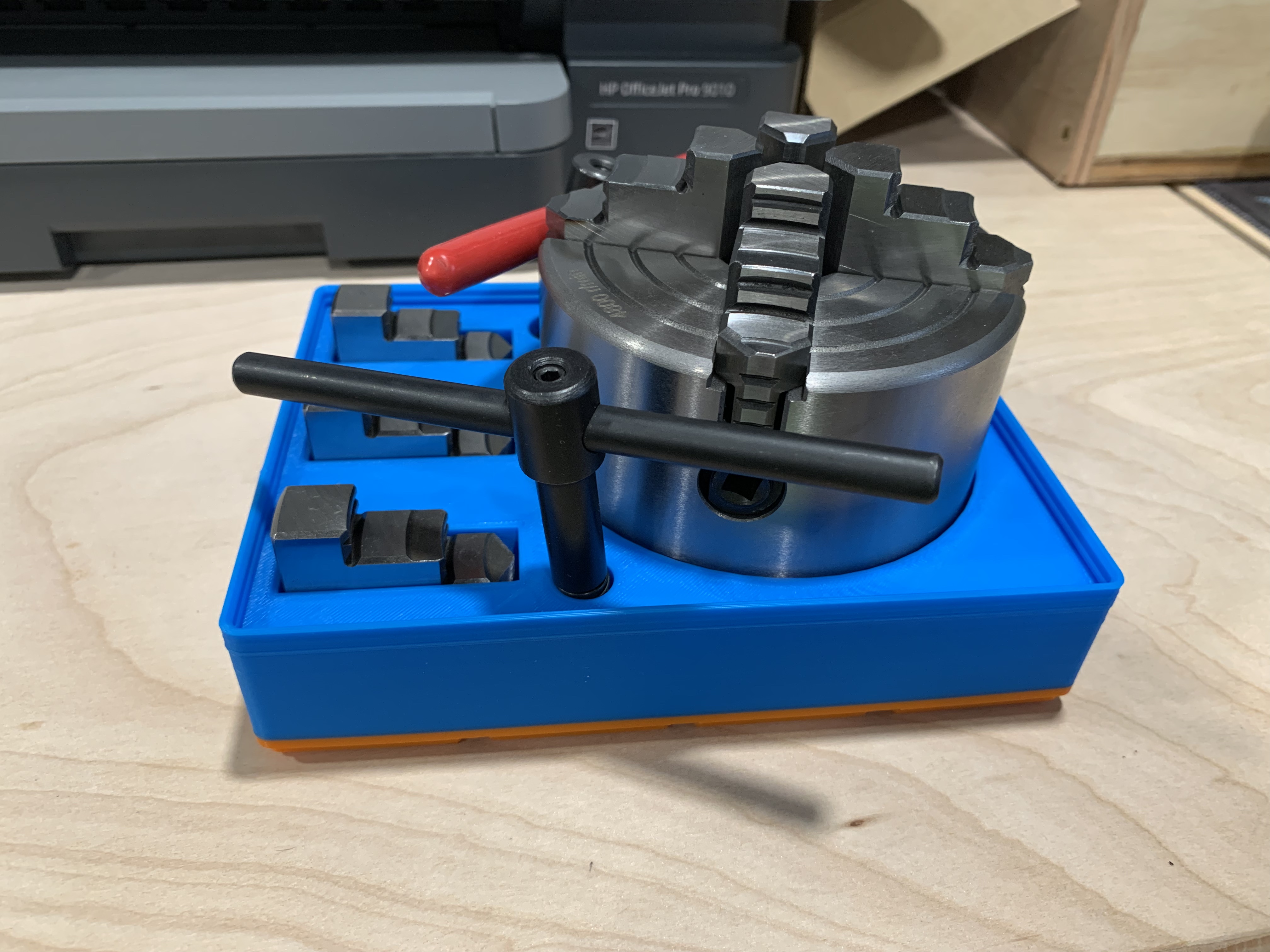 Kệ Giữ Mâm Cặp Tiện Gridfinity 4"