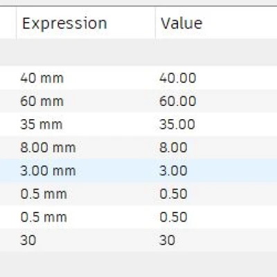 Hộp Parametric Đơn Giản 40x60x35