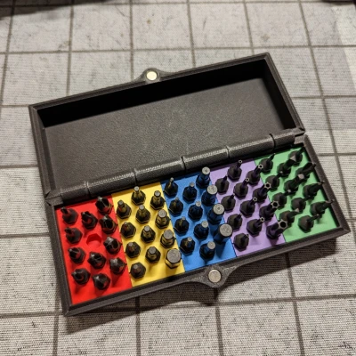 Khay Giữ Mũi LTT Từ Tính - Bộ Chèn Chia 60 Mũi