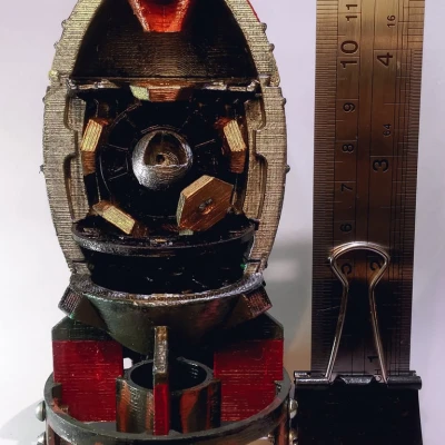 Bom Mini Fallout (có ruột bên trong)