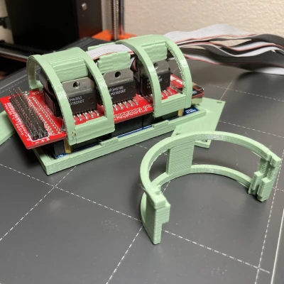 Giá đỡ Arduino Megamotor6 cho Rhino Robots