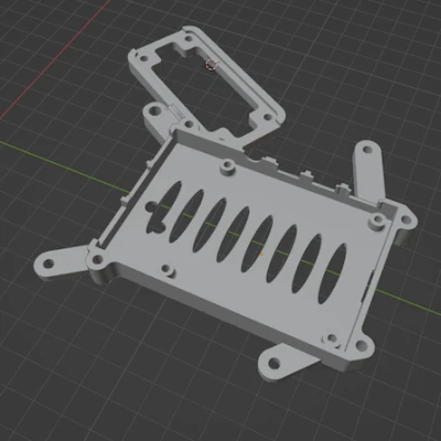 Vỏ Hộp Raspberry Pi 4 Rhino Robots Với PoE hoặc PoE+ Hat