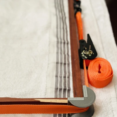 Khuôn Kẹp Góc Khung Ảnh, Hộp Gỗ, Dây Siết, Kẹp Sửa Chữa