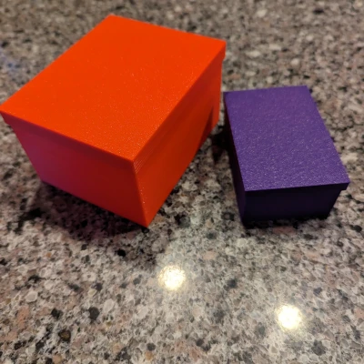 Hai Hộp Đơn Giản Có Nắp - Hộp Quà - Hộp Đựng Linh Kiện