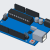 Mô hình Arduino UNO 3D (File STP) - Thumbnail 1