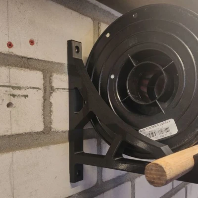 Giá treo tường cuộn filament (phiên bản thanh đơn và đôi)