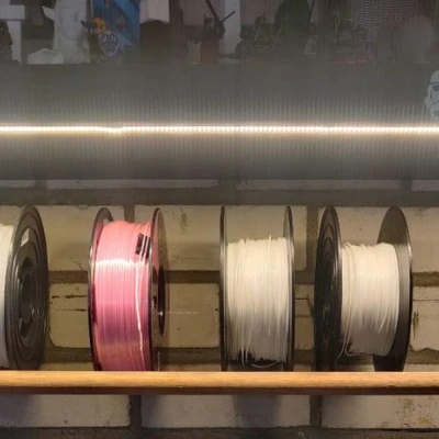 Giá treo tường cuộn filament (phiên bản thanh đơn và đôi)