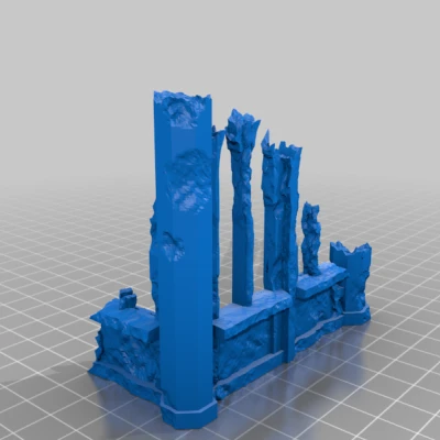 Một bàn wargaming đầy đủ